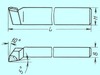 Резец Подрезной отогнутый 25х20х140 Т5К10 (шт)