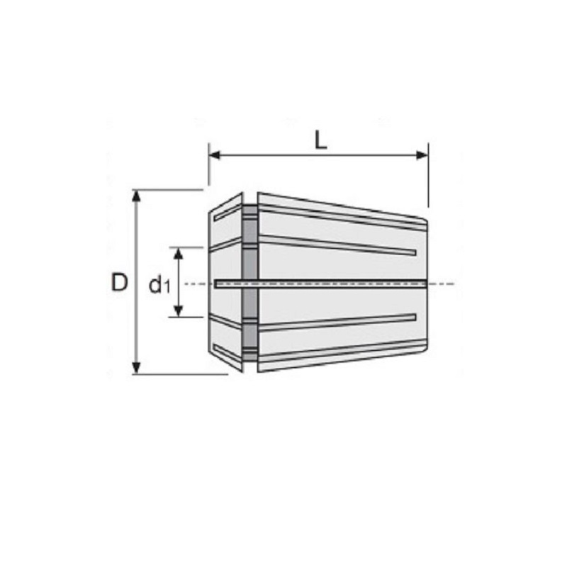 Цанга d 6,0 ER32 L40мм DIN 6499 \