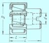 Развертка d 80,0х35х32 Н8 насадная Р6М5 со вставными пластинами Z=10 (шт)