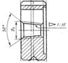 Плашка Трубная коническая R 1 1/4\