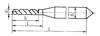 Сверло d 0,16 утолщенный ц/х Р6М5 левое (шт)